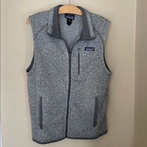 Patagonia sweater vest gray